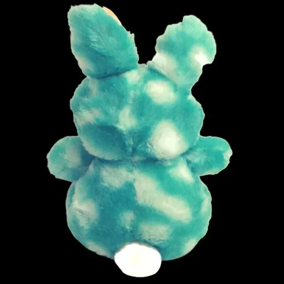 Animal Adventure Easter Bunny Rabbit 13" Blue White Tie-dye Easter Spring 2018 - Picture 5 of 8